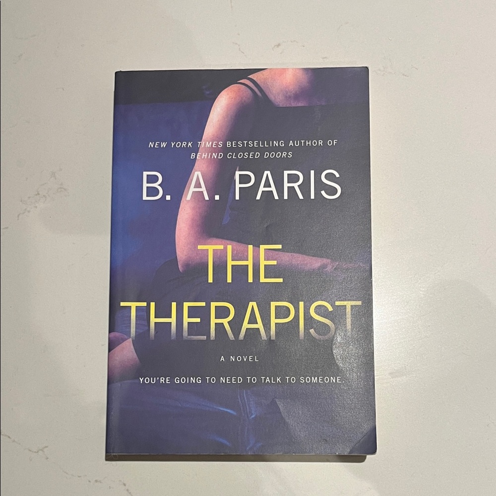 B. A. Paris — The Therapist